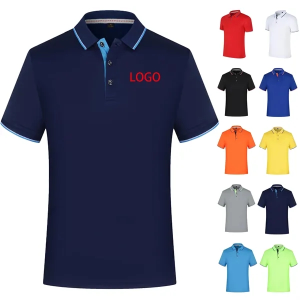 MOQ 20 Quick-Dry  Polo Shirt - MOQ 20 Quick-Dry  Polo Shirt - Image 0 of 11