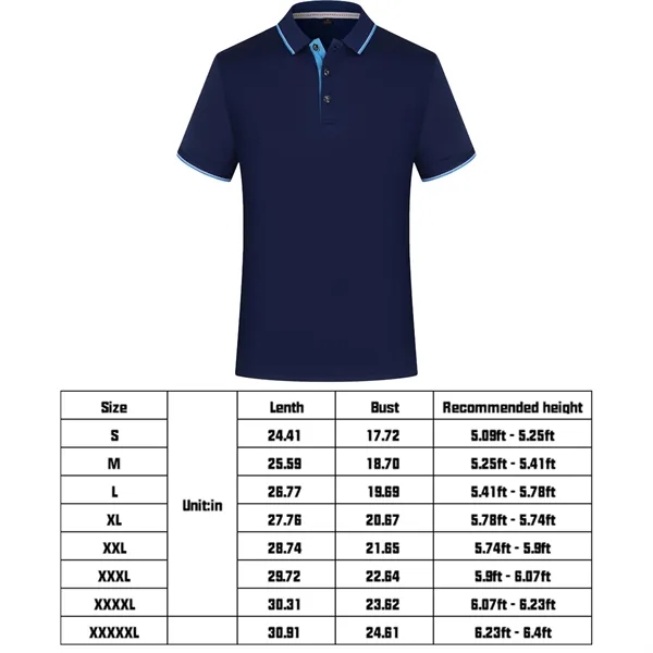 MOQ 20 Quick-Dry  Polo Shirt - MOQ 20 Quick-Dry  Polo Shirt - Image 1 of 11