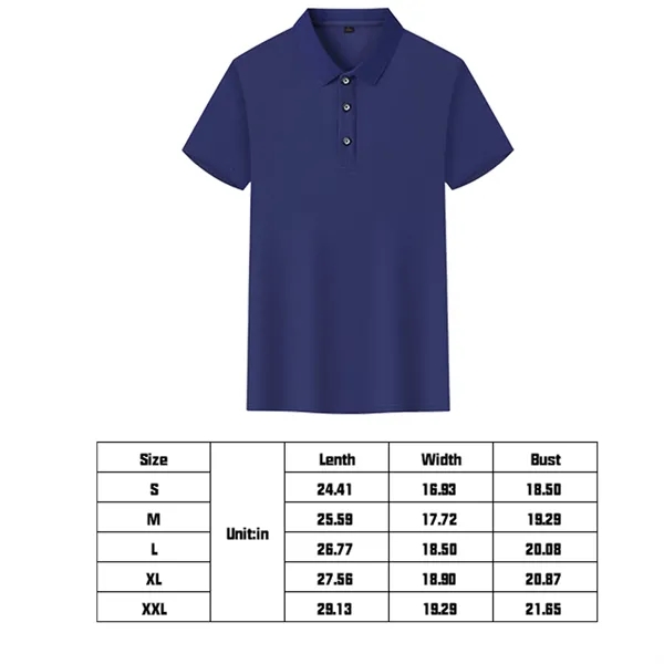MOQ50 Custom Logo Polyester Polo Shirt - MOQ50 Custom Logo Polyester Polo Shirt - Image 1 of 9