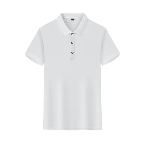 MOQ50 Custom Logo Polyester Polo Shirt - MOQ50 Custom Logo Polyester Polo Shirt - Image 3 of 9