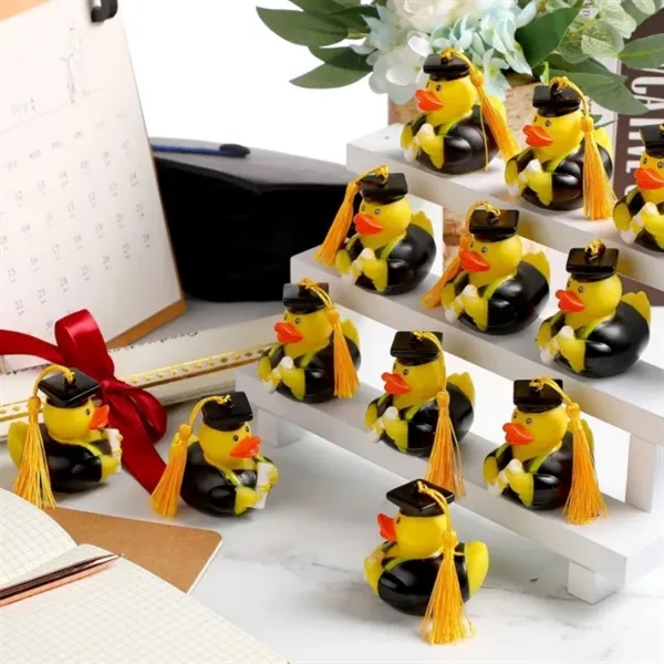 Yellow Graduation Diploma Rubber Ducks - Yellow Graduation Diploma Rubber Ducks - Image 2 of 4