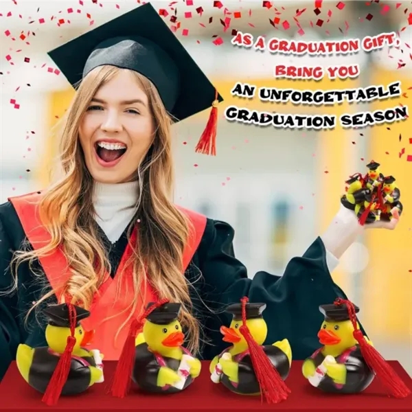 Yellow Graduation Diploma Rubber Ducks - Yellow Graduation Diploma Rubber Ducks - Image 4 of 4