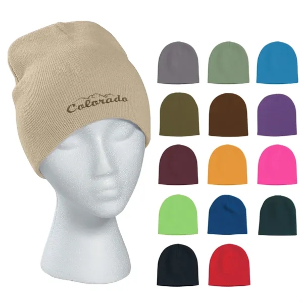 Knit Beanie Cap - Knit Beanie Cap - Image 0 of 4