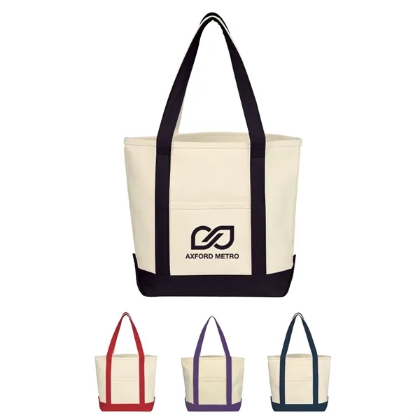 Small Starboard Cotton Canvas Tote Bag - Small Starboard Cotton Canvas Tote Bag - Image 0 of 6