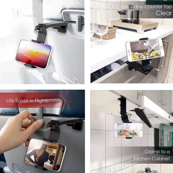 Universal Airplane Phone Holder With 360 Degrees Rotation - Universal Airplane Phone Holder With 360 Degrees Rotation - Image 3 of 3