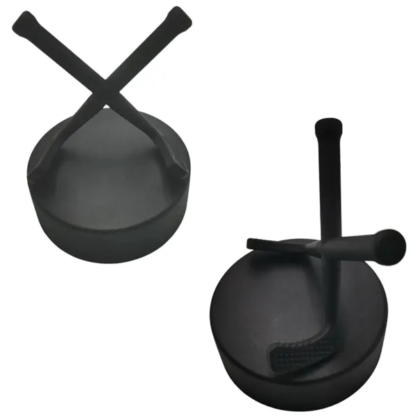Custom Hockey Puck Phone Stand - Custom Hockey Puck Phone Stand - Image 1 of 2
