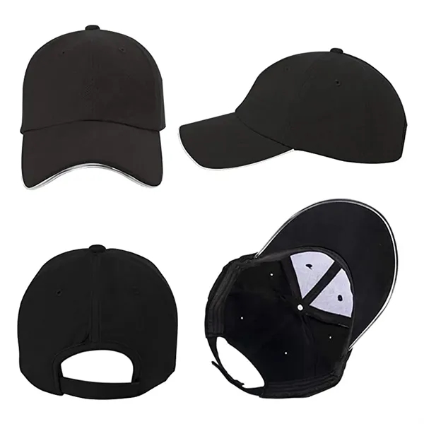 LED Rave Hat Light Up Glow Baseball Cap for Party Festival - LED Rave Hat Light Up Glow Baseball Cap for Party Festival - Image 1 of 2