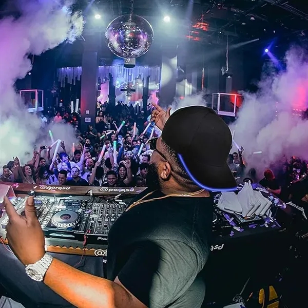 LED Rave Hat Light Up Glow Baseball Cap for Party Festival - LED Rave Hat Light Up Glow Baseball Cap for Party Festival - Image 2 of 2