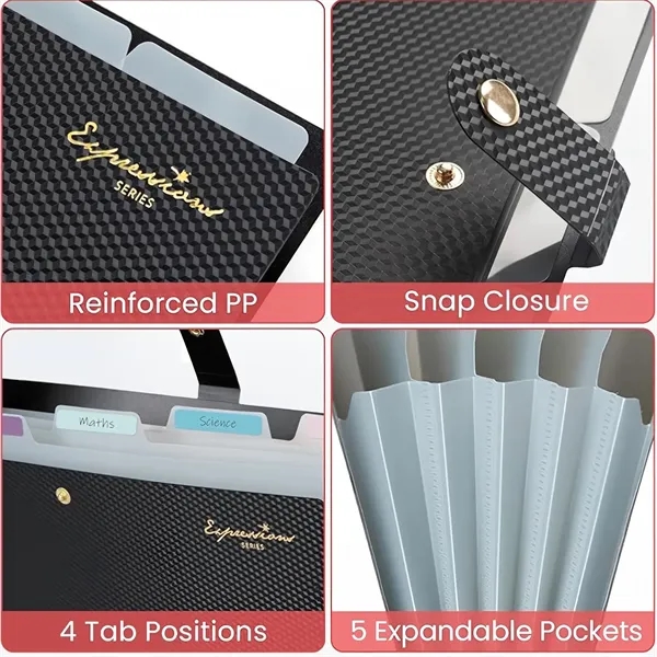 A4 Expandable Pocket Folder - A4 Expandable Pocket Folder - Image 2 of 4