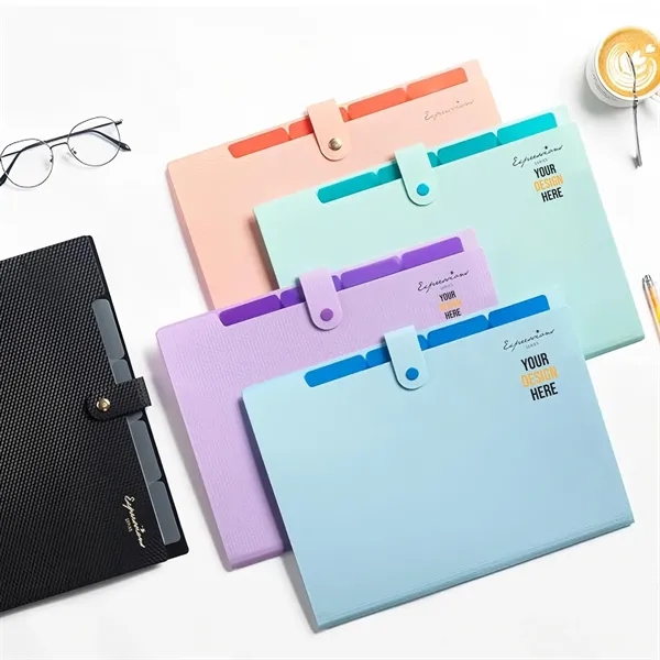 A4 Expandable Pocket Folder - A4 Expandable Pocket Folder - Image 4 of 4