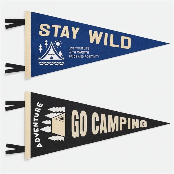 Custom Vintage Felt Pennant Flags for Any Event - Custom Vintage Felt Pennant Flags for Any Event - Image 0 of 0