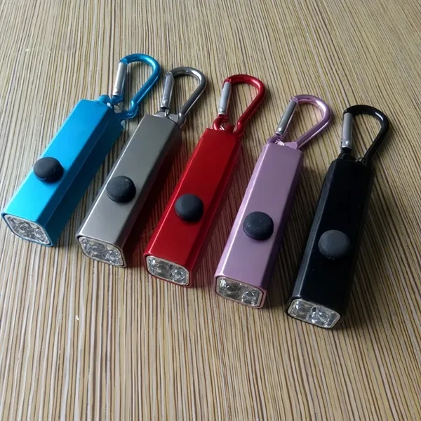 Mini Aluminum LED Flashlight Keychain For Promotions - Mini Aluminum LED Flashlight Keychain For Promotions - Image 3 of 4
