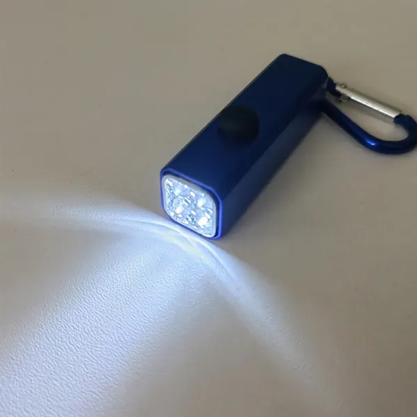 Mini Aluminum LED Flashlight Keychain For Promotions - Mini Aluminum LED Flashlight Keychain For Promotions - Image 4 of 4