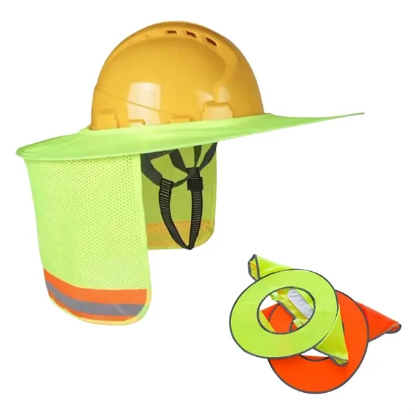 High Visibility Safety Sun Shade For Hard Hats - High Visibility Safety Sun Shade For Hard Hats - Image 3 of 3