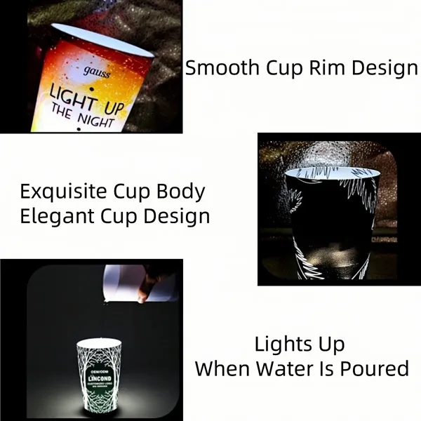 14 Oz Custom LED Glow Cup with Flashing Lights for Events - 14 Oz Custom LED Glow Cup with Flashing Lights for Events - Image 3 of 4