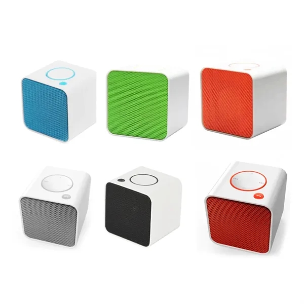 Mini Portable Bluetooth Speaker Cube - Mini Portable Bluetooth Speaker Cube - Image 2 of 4