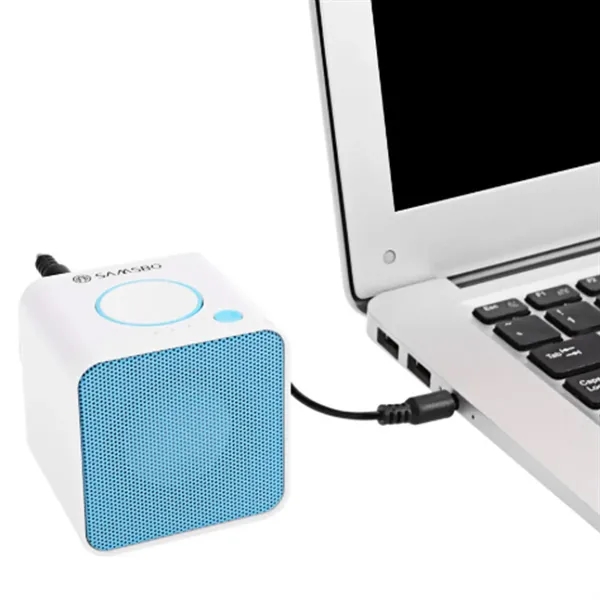 Mini Portable Bluetooth Speaker Cube - Mini Portable Bluetooth Speaker Cube - Image 4 of 4