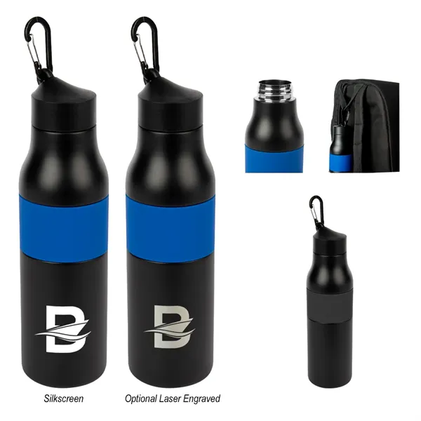 18 Oz. Beckley Stainless Steel Bottle - 18 Oz. Beckley Stainless Steel Bottle - Image 0 of 3