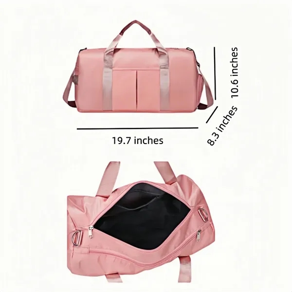 28L Lightweight Sports Duffel With Shoe Compartment - 28L Lightweight Sports Duffel With Shoe Compartment - Image 1 of 4