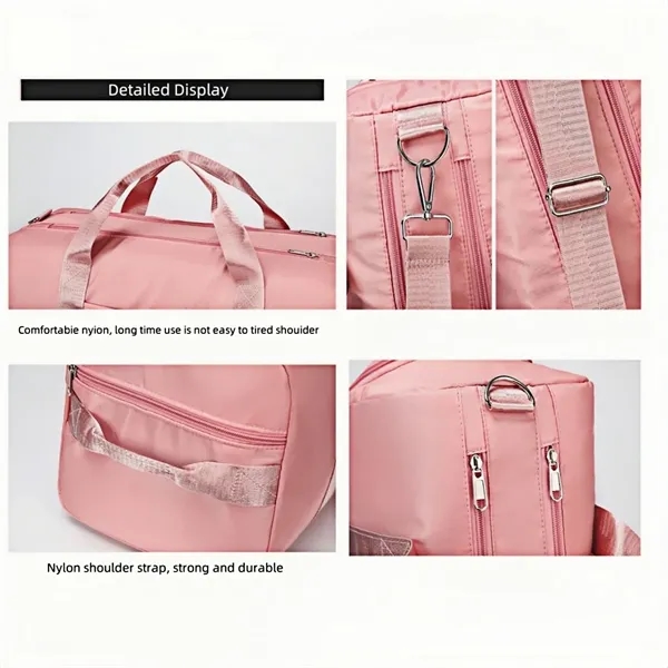 28L Lightweight Sports Duffel With Shoe Compartment - 28L Lightweight Sports Duffel With Shoe Compartment - Image 4 of 4