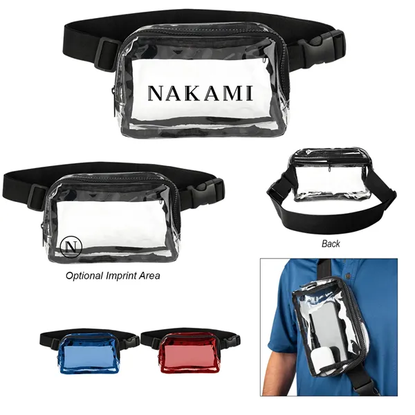 Anywhere Clear Belt Bag - Anywhere Clear Belt Bag - Image 0 of 6