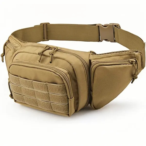Tactical Waist Pack Multi Pocket Outdoor Utility Bag - Tactical Waist Pack Multi Pocket Outdoor Utility Bag - Image 7 of 8
