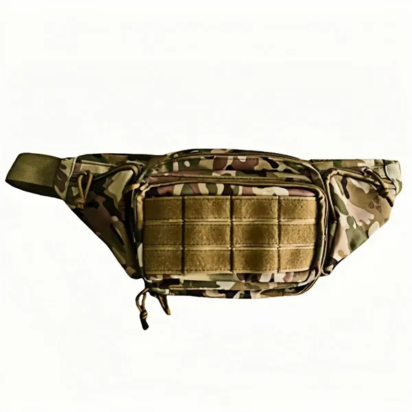 Tactical Waist Pack Multi Pocket Outdoor Utility Bag - Tactical Waist Pack Multi Pocket Outdoor Utility Bag - Image 8 of 8
