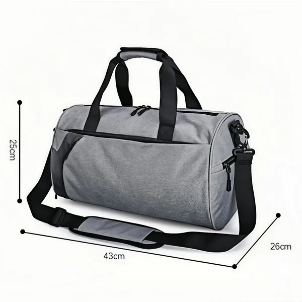 29L Water Resistant Duffel Bag With Shoe Slot For Travel Gym - 29L Water Resistant Duffel Bag With Shoe Slot For Travel Gym - Image 1 of 3