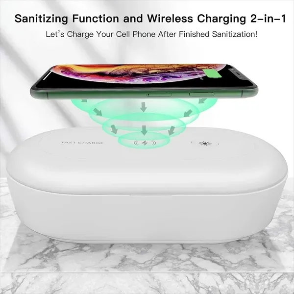 Portable UV Sanitizer Box with Wireless Charger - Portable UV Sanitizer Box with Wireless Charger - Image 4 of 4