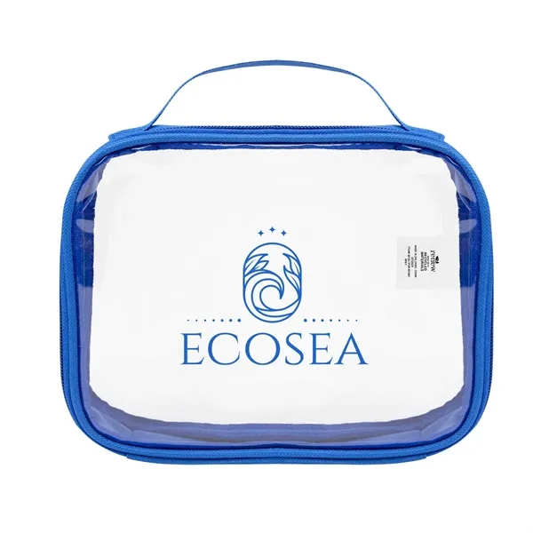 Camila Clear Toiletry Bag - Camila Clear Toiletry Bag - Image 7 of 9