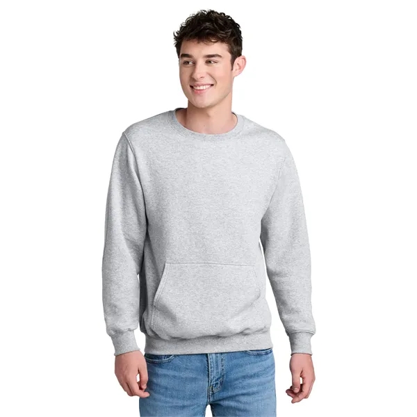 Port & Co Core Fleece Crewneck Pocket Sweatshirt - Port & Co Core Fleece Crewneck Pocket Sweatshirt - Image 45 of 53