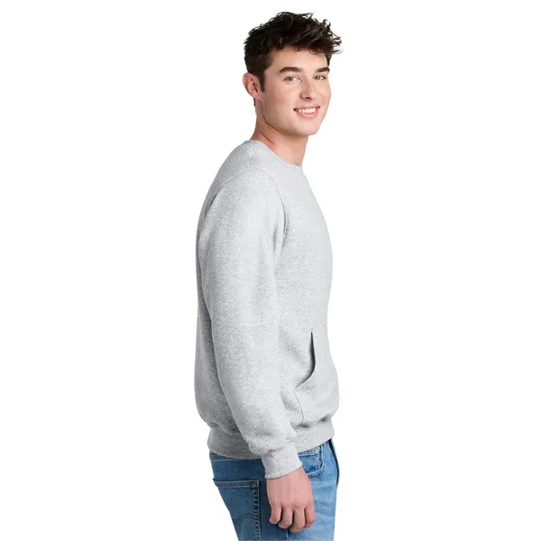 Port & Co Core Fleece Crewneck Pocket Sweatshirt - Port & Co Core Fleece Crewneck Pocket Sweatshirt - Image 47 of 53