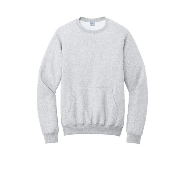 Port & Co Core Fleece Crewneck Pocket Sweatshirt - Port & Co Core Fleece Crewneck Pocket Sweatshirt - Image 48 of 53