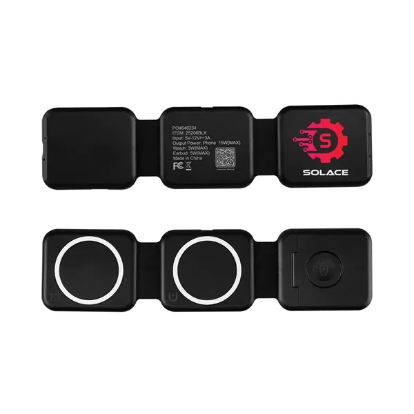 Tri-Fold Wireless Multi-Charger - Tri-Fold Wireless Multi-Charger - Image 2 of 6