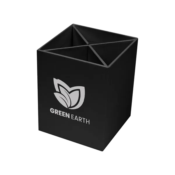 4 COMPARTMENT PEN & PENCIL CUP - 4 COMPARTMENT PEN & PENCIL CUP - Image 1 of 6