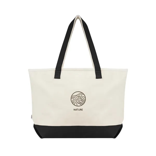 Large Starboard Recycled Cotton Canvas Tote Bag - Large Starboard Recycled Cotton Canvas Tote Bag - Image 3 of 12