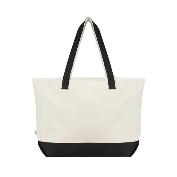 Large Starboard Recycled Cotton Canvas Tote Bag - Large Starboard Recycled Cotton Canvas Tote Bag - Image 5 of 12