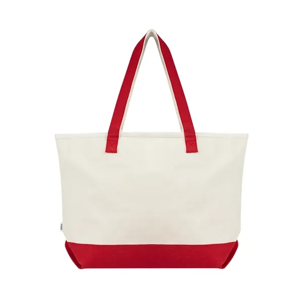 Large Starboard Recycled Cotton Canvas Tote Bag - Large Starboard Recycled Cotton Canvas Tote Bag - Image 11 of 12