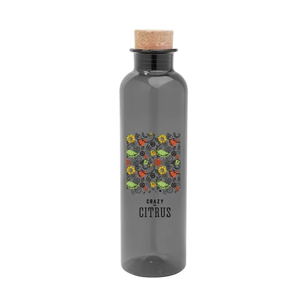 22 Oz. Maddie rPET Bottle With Cork Lid - 22 Oz. Maddie rPET Bottle With Cork Lid - Image 1 of 16