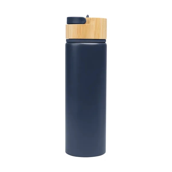 27 Oz. Ellis Recycled Aluminum Bottle With Bamboo Lid - 27 Oz. Ellis Recycled Aluminum Bottle With Bamboo Lid - Image 13 of 25