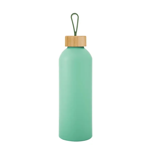 25 Oz. Blaire Recycled Aluminum Bottle With Bamboo Lid An...