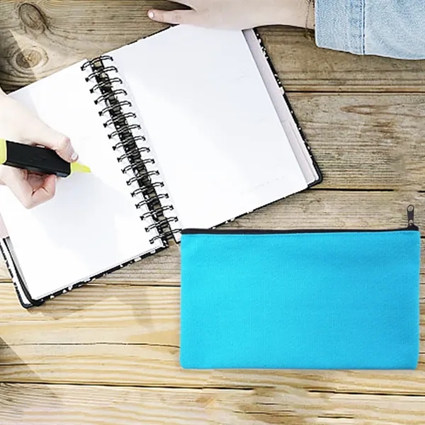 Canvas Zippered Storage Pouch - Canvas Zippered Storage Pouch - Image 5 of 5