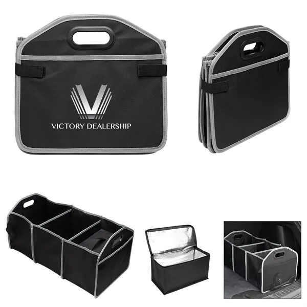 Custom Trunk Organizer With Cooler Bag