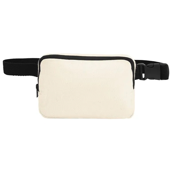 Aware™ Recycled Cotton Canvas Anywhere Belt Bag - Aware™ Recycled Cotton Canvas Anywhere Belt Bag - Image 4 of 6