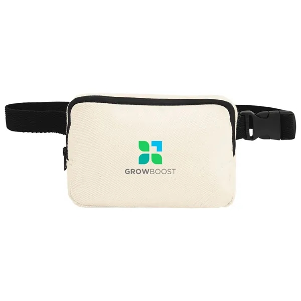 Aware™ Recycled Cotton Canvas Anywhere Belt Bag - Aware™ Recycled Cotton Canvas Anywhere Belt Bag - Image 6 of 6