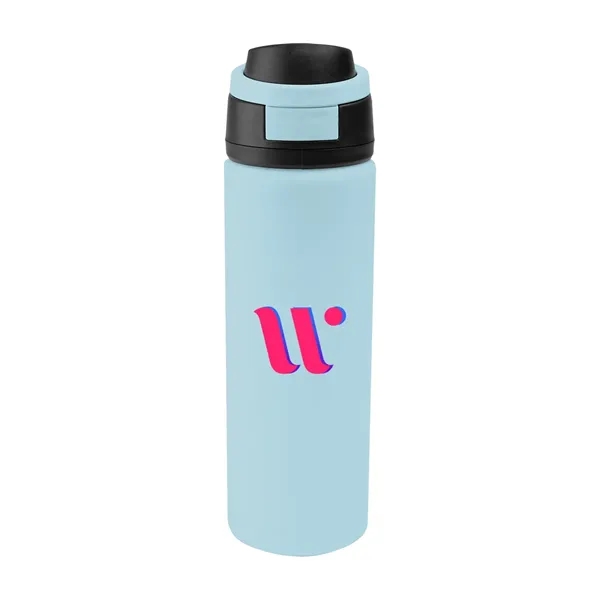 32 Oz. Pop Sip Recycled Single Wall Stainless Steel Bottle - 32 Oz. Pop Sip Recycled Single Wall Stainless Steel Bottle - Image 8 of 25