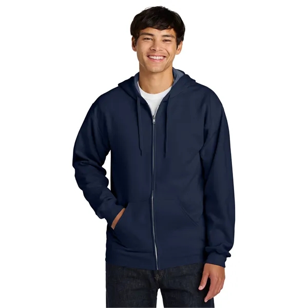 Gildan Softstyle Midweight Fleece Full-Zip Hooded Sweatshirt - Gildan Softstyle Midweight Fleece Full-Zip Hooded Sweatshirt - Image 4 of 47
