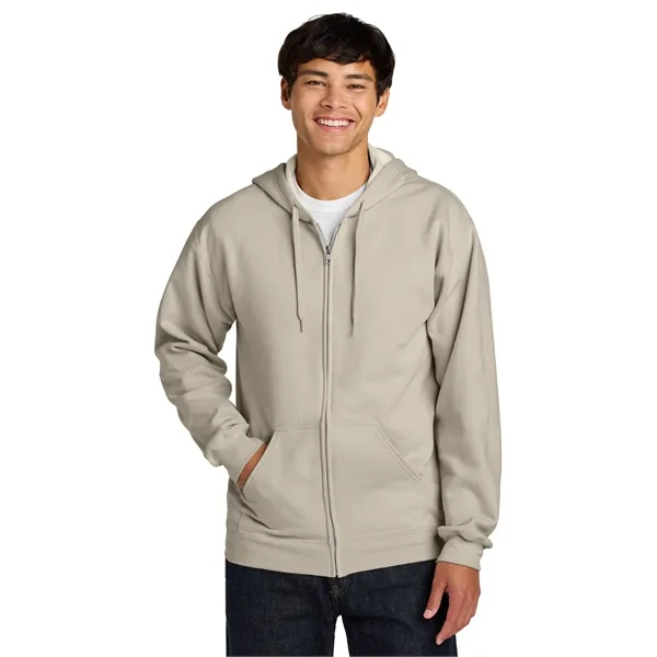 Gildan Softstyle Midweight Fleece Full-Zip Hooded Sweatshirt - Gildan Softstyle Midweight Fleece Full-Zip Hooded Sweatshirt - Image 9 of 47