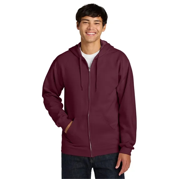 Gildan Softstyle Midweight Fleece Full-Zip Hooded Sweatshirt - Gildan Softstyle Midweight Fleece Full-Zip Hooded Sweatshirt - Image 30 of 47