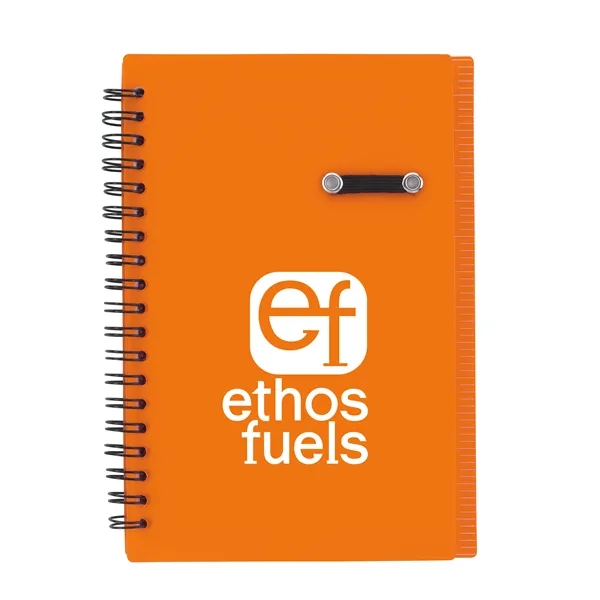 Good Value™ 5'' x 7'' Journal Notebook with Pen Loop - Good Value™ 5'' x 7'' Journal Notebook with Pen Loop - Image 9 of 10